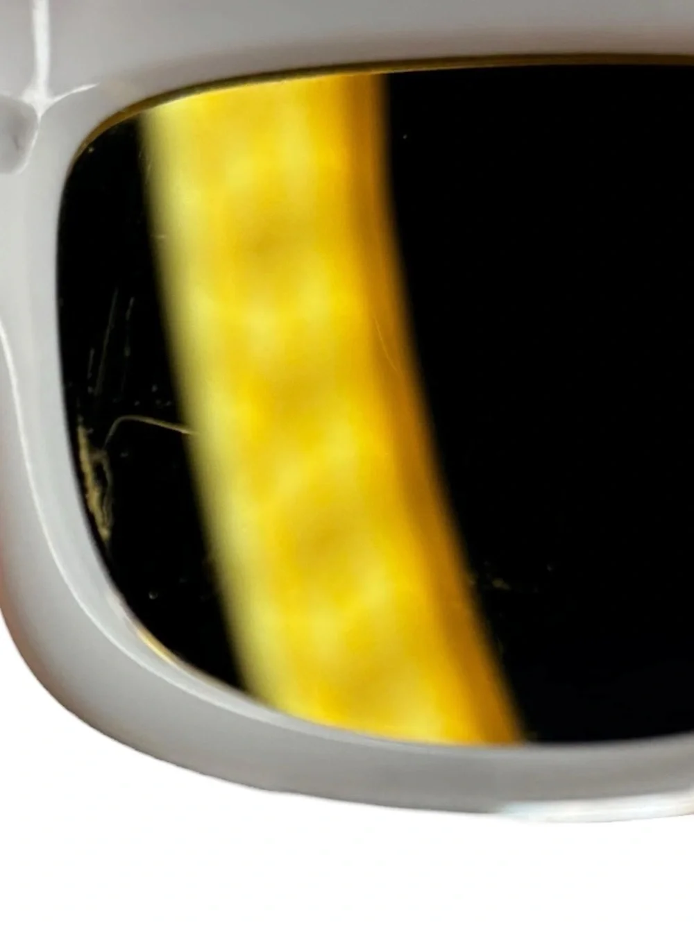 Oakley Jupiter Polished White 24K Gold Iridium Sunglasses 03-249